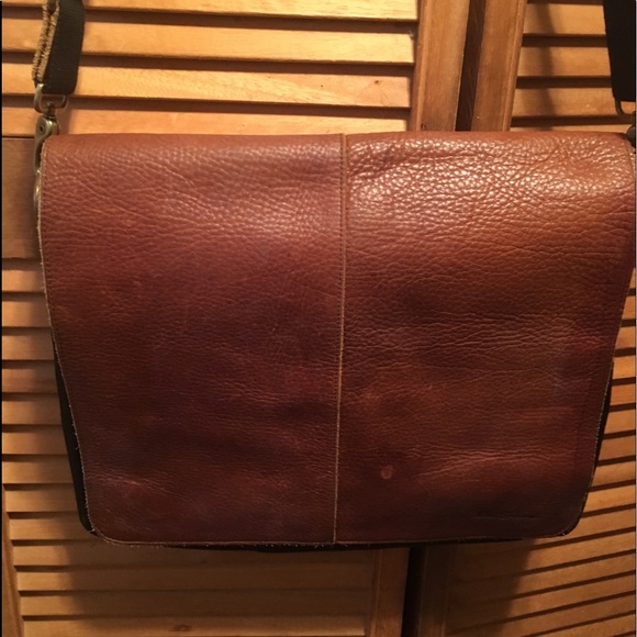 ben sherman canvas messenger bag